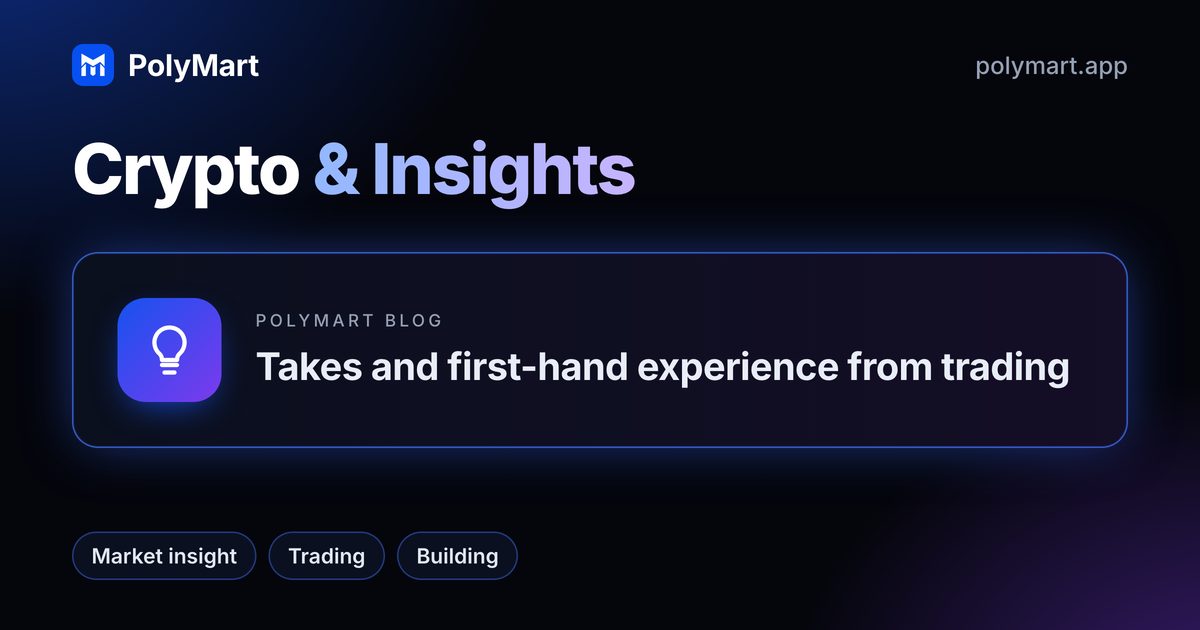 Crypto insights on the PolyMart blog