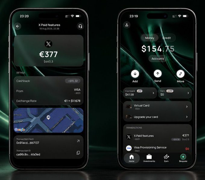 Wirex Crypto Card Screenshot 6
